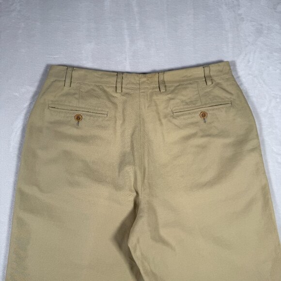 Canali Sport Pants Men Size US 42 EUR 52 Casual 100% Cotton Made Italy W34 L29 - Picture 12 of 13